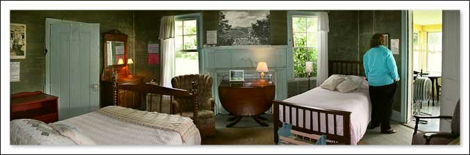 Bedroom at the Historic Blair Farm
