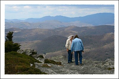 Grandfather Mountain in Linnville NC in the Boone North Carolina Mountains