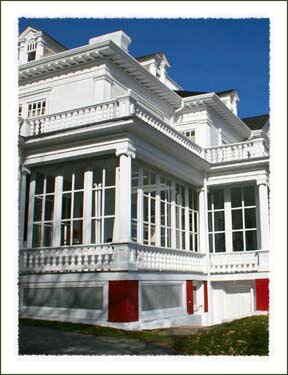 The Green Mile flimed on location at the Moses Cone Mansion on the Blue Ridge Parkway near Boone North Carolina