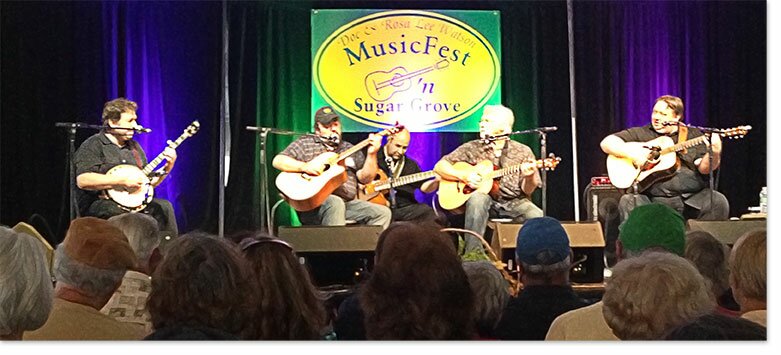 Doc and Rosa Lee Watson Music Fest in Sugar Grove North Carolina 2013