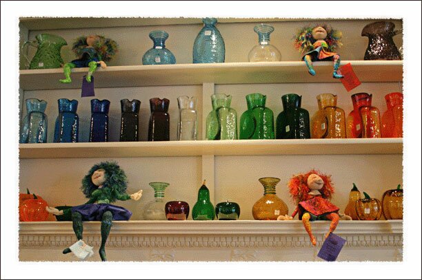 Parkway Crafts Center at the Moses Cone Mansion near Boone North Carolina