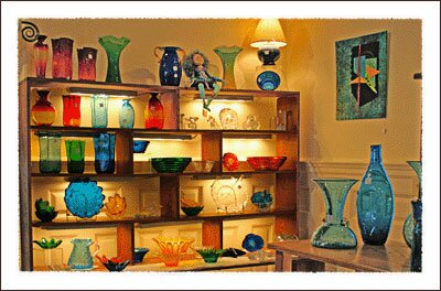 Parkway Crafts Center at the Moses Cone Mansion near Boone North Carolina