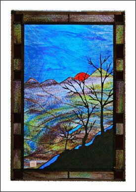 Parkway Crafts Center at the Moses Cone Mansion near Boone North Carolina